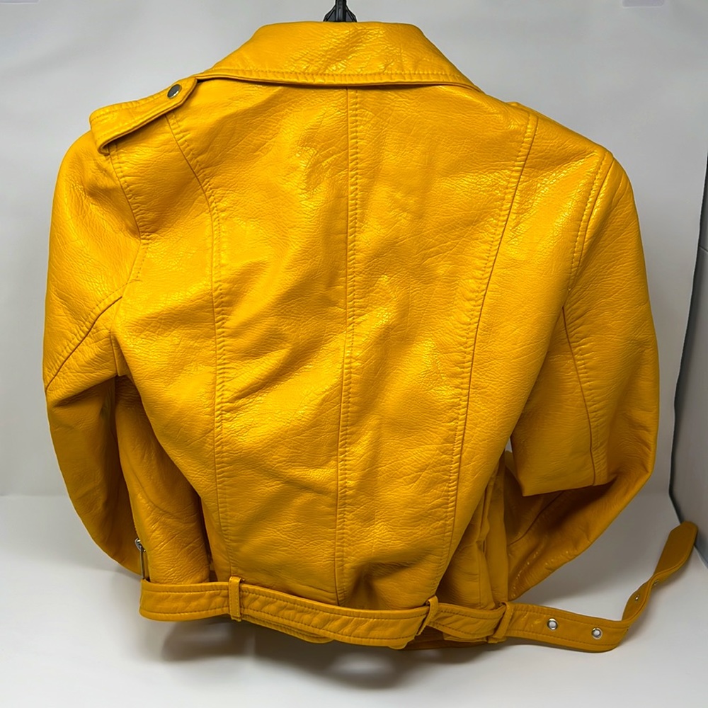 Zara Basic Mustard Orange Jacket - image 2